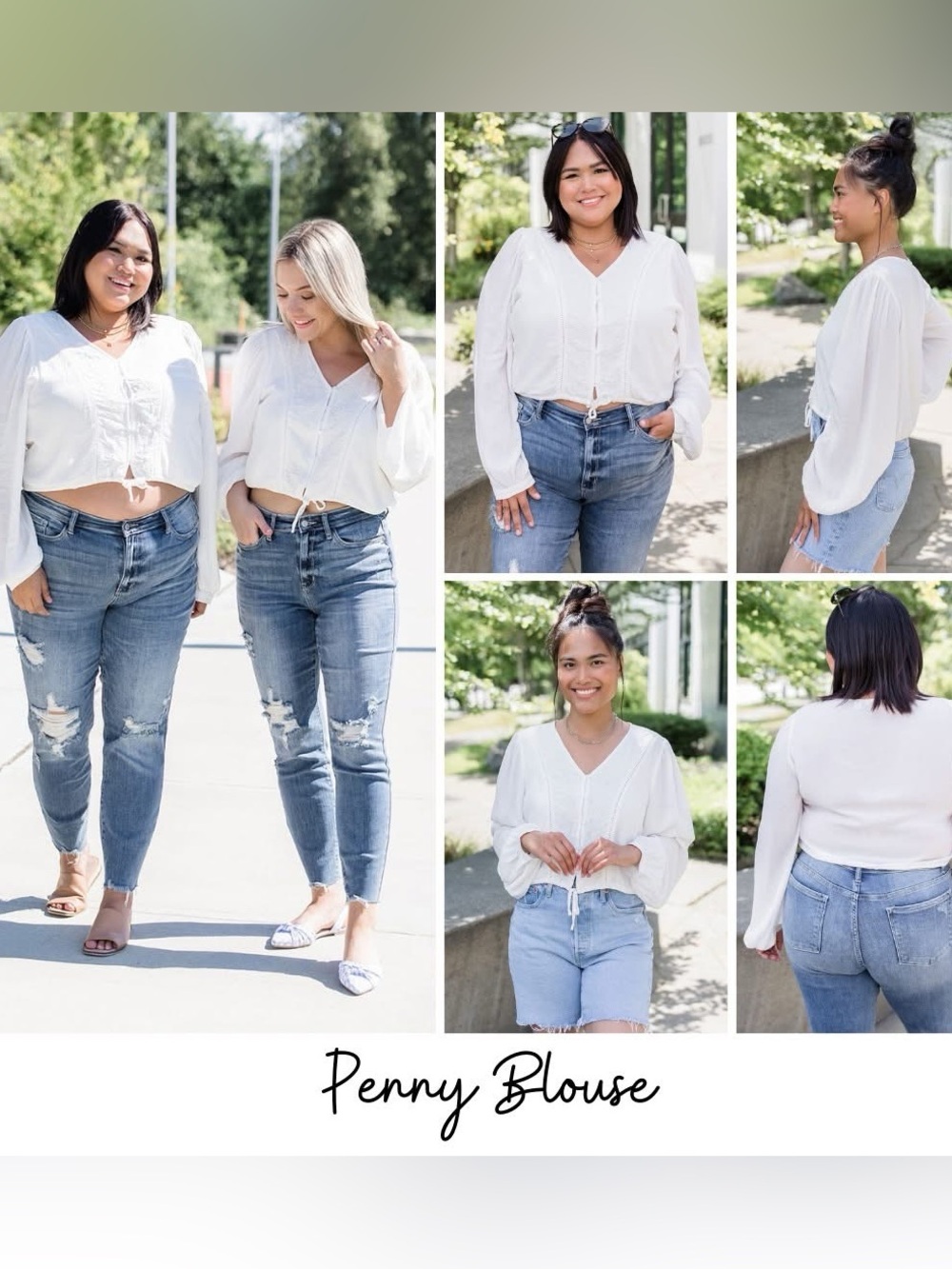 Penny Blouse (NWT) Cloud Dancer White, Size Small - Picture 7 of 16